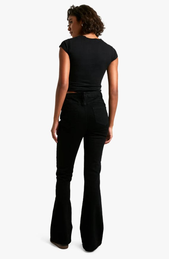 Tall 34" Butt Shaper High Rise Skinny Flared Jean